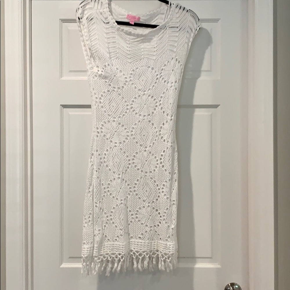 Lilly Pulitzer white sweater dress - Sz: small